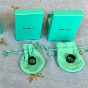 Tiffany titanium 1837 rings sizes 6 and 6.5 /Will send one - each $250 per ring